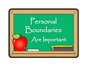 personal boundaries